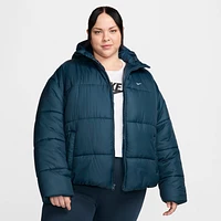 Nike Sportswear Classic Puffer Women's Therma-FIT Loose Hooded Jacket (Plus Size)