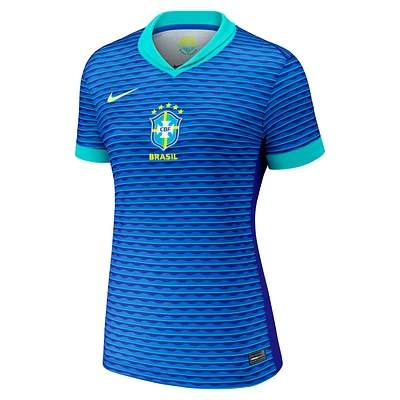 Vini Jr. Brazil National Team 2024 Stadium Away Women's Nike Dri-FIT Soccer Jersey