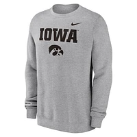 Iowa Hawkeyes Primetime Primary Stack Men's Nike College Pullover Crew