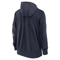 Chicago Bears Club Men's Nike NFL Full-Zip Hoodie