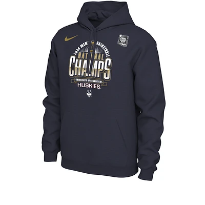 UConn 2024 Men's National Champ Nike College Basketball Hoodie