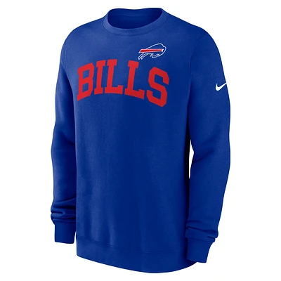 Buffalo Bills Club Men's Nike NFL Pullover Crew