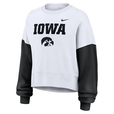 Iowa Hawkeyes Primetime Women's Nike College Pullover Crew