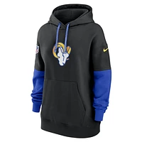 Los Angeles Rams Sideline Essential Women's Nike NFL Pullover Hoodie