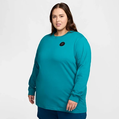 Sabrina Women's Long-Sleeve Basketball T-Shirt (Plus Size)