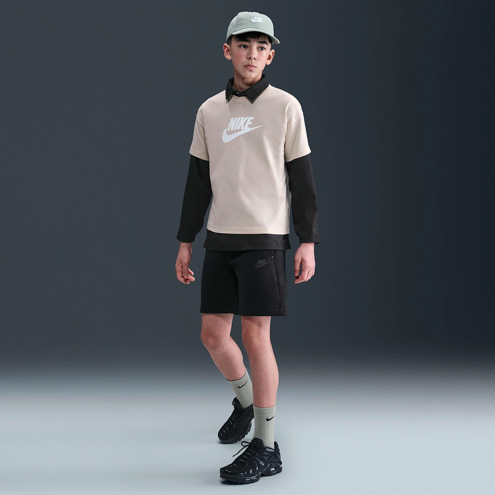 Nike Sportswear Tech Fleece Big Kids' (Boys') Shorts