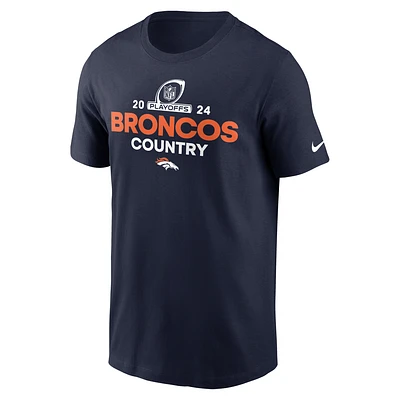 Denver Broncos 2024 NFL Playoffs Men's Nike T-Shirt