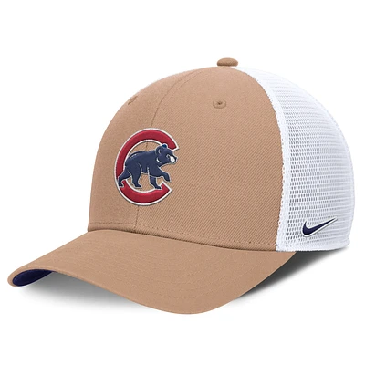 Chicago Cubs Hemp Rise Men's Nike MLB Trucker Adjustable Hat