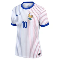 Kylian Mbappé France National Team 2024 Stadium Away Women's Nike Dri-FIT Soccer Jersey