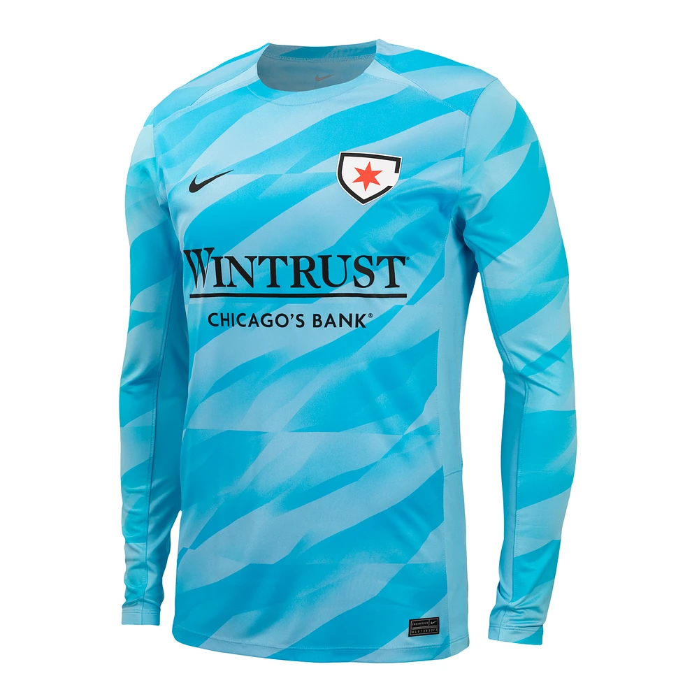 Chicago Red Stars 2024 Goalkeeper Nike NWSL Long-Sleeve Replica Jersey