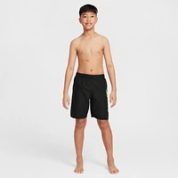 Nike Swim Breaker Big Kids' (Boys') 7" Brief-Lined Volley Shorts
