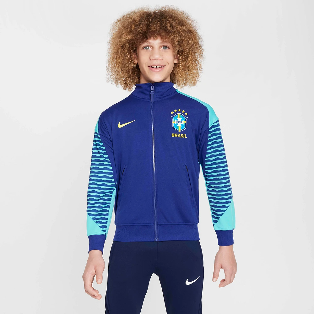 Brazil Academy Pro Big Kids' Nike Dri-FIT Soccer Anthem Jacket