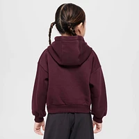 Nike Sportswear Club Little Kids' Fleece Boxy Graphic Pullover Hoodie