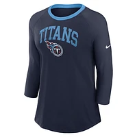 Tennessee Titans Women's Nike NFL 3/4-Sleeve T-Shirt