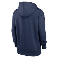 Philadelphia Phillies Authentic Collection City Connect Women's Nike Therma MLB Pullover Hoodie