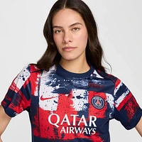 Paris Saint-Germain Academy Pro Home Women's Nike Dri-FIT Soccer Pre-Match Top