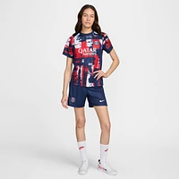 Paris Saint-Germain Academy Pro Home Women's Nike Dri-FIT Soccer Pre-Match Top