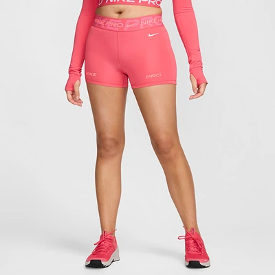 Nike Pro Women's Mid-Rise 3" Graphic Biker Shorts