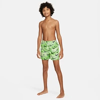 Nike Swim Flock Big Kids' (Boys') 4" Volley Shorts