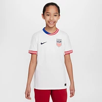 USWNT 2024 Match Home Big Kids' Nike Dri-FIT ADV Soccer Authentic Jersey