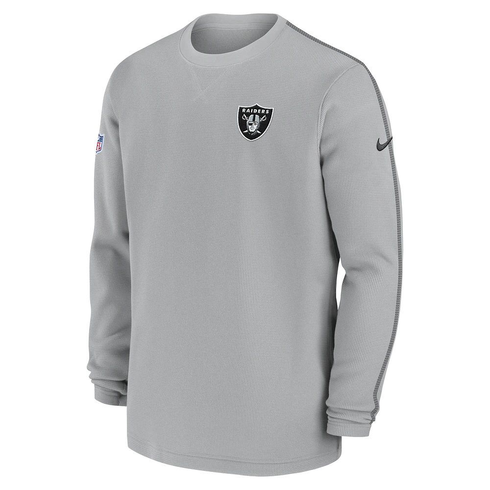 Las Vegas Raiders Sideline Coach Men’s Nike NFL Long-Sleeve Top