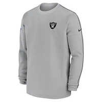 Las Vegas Raiders Sideline Coach Men’s Nike NFL Long-Sleeve Top