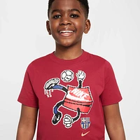 FC Barcelona Big Kids' Nike Soccer T-Shirt