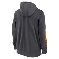 Tennessee Volunteers Sideline Team Issue Men's Nike College Full-Zip Hoodie