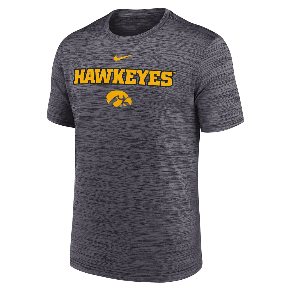 Iowa Sideline Velocity Men's Nike Dri-FIT College T-Shirt
