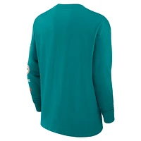 Miami Dolphins Rewind Max90 Pocket Men's Nike NFL Long-Sleeve T-Shirt