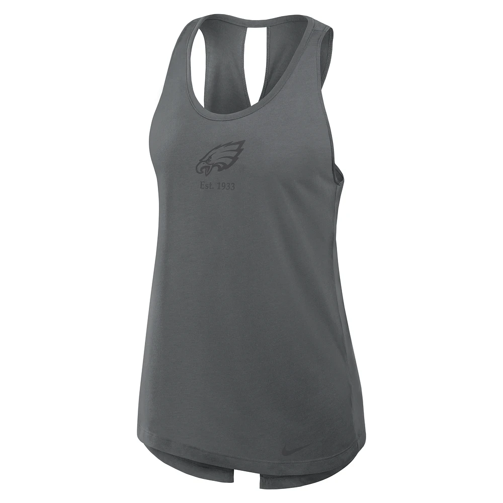 Philadelphia Eagles Established Women's Nike Dri-FIT NFL Tank Top