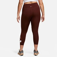 Nike Swoosh Run Women's 7/8 Mid-Rise Graphic Running Leggings