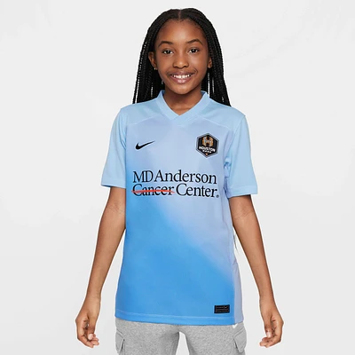 Houston Dash 2024 Stadium Secondary Big Kids' Nike Dri-FIT NWSL Replica Jersey