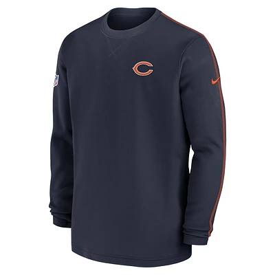 Chicago Bears Sideline Coach Men’s Nike NFL Long-Sleeve Top