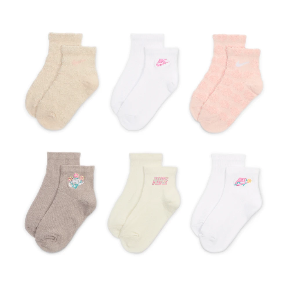 Nike Flow-Ral Little Kids' Ankle Socks (6 Pairs)