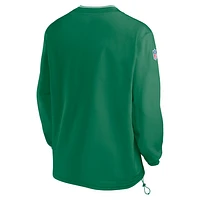 Philadelphia Eagles Logo Men's Nike NFL Long-Sleeve Windshirt