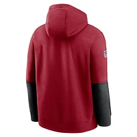 Arizona Cardinals Sideline Team Issue Club Men's Nike NFL Pullover Hoodie