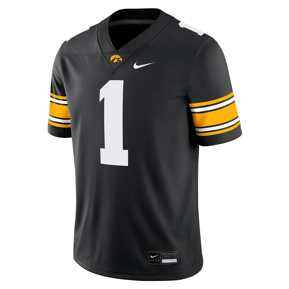 Iowa Hawkeyes Men's Nike Dri-FIT College Game Jersey