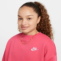 Nike Sportswear Club Fleece Big Kids' Oversized Sweatshirt