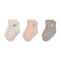 Nike Baby (12-24M) Flowral Gripper Socks (3 Pairs)