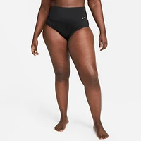 Nike Essential Women's High-Waisted Bikini Swim Bottom (Plus Size)