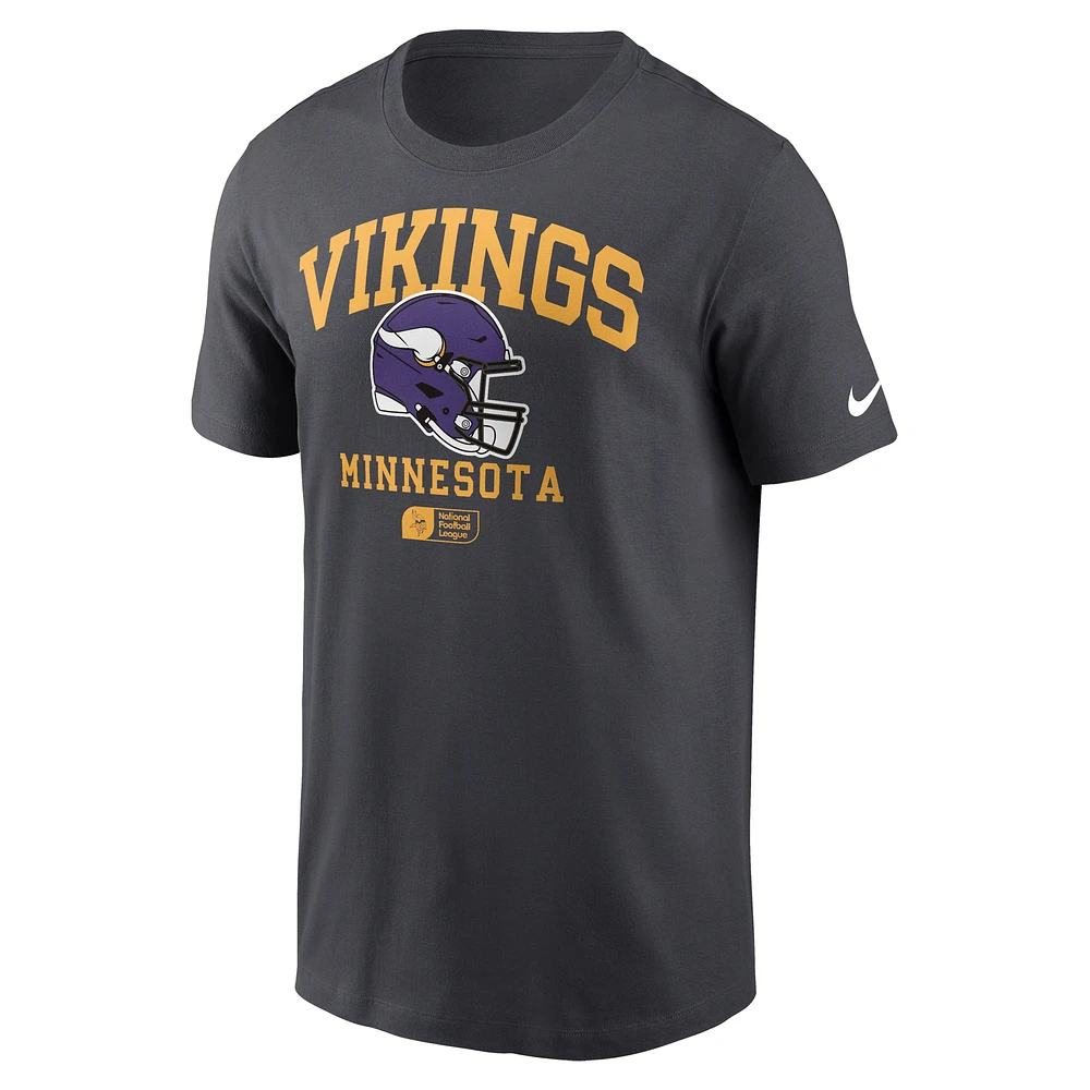 Minnesota Vikings Helmet Essential Men's Nike NFL T-Shirt