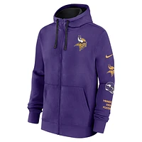 Minnesota Vikings Club Men's Nike NFL Full-Zip Hoodie