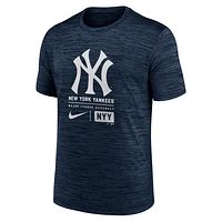 New York Yankees Large Logo Velocity Men's Nike MLB T-Shirt