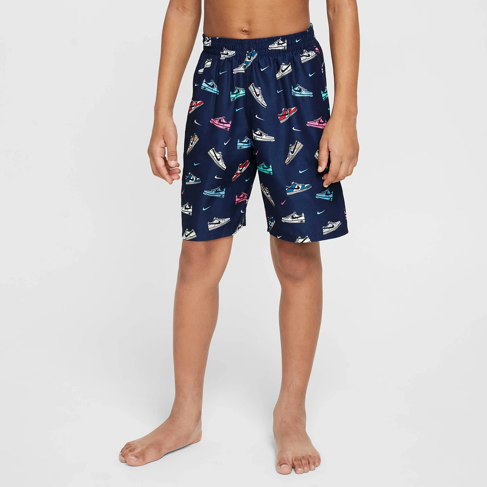 Nike Swim Breaker Big Kids' (Boys') 7" Brief-Lined Volley Shorts