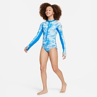 Nike Swim Big Kids' (Girls') Long-Sleeve One-Piece Swimsuit