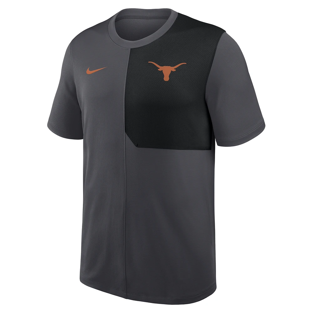 Texas Sideline Coach Men's Nike Dri-FIT College Top