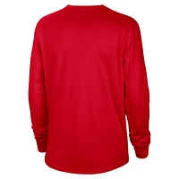 Georgia Women's Nike College Crew-Neck Long-Sleeve Top