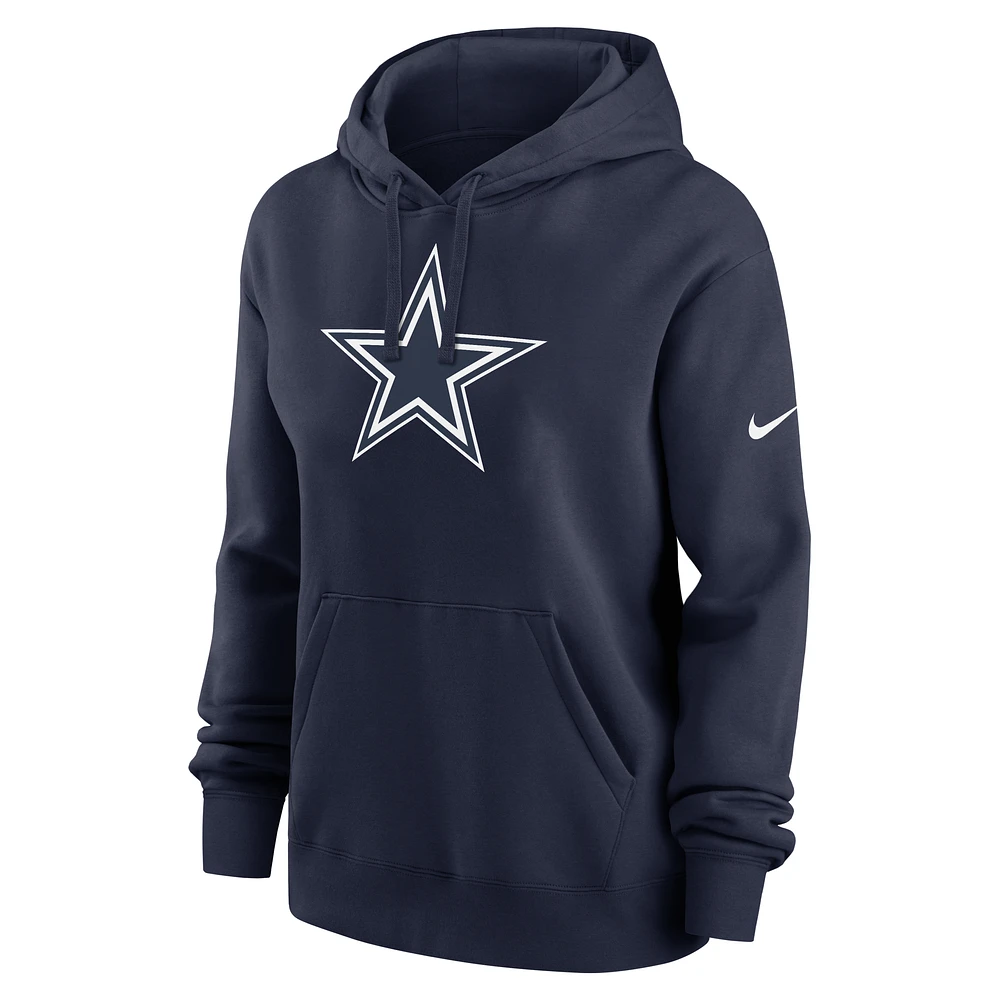 Dallas Cowboys Club Women's Nike NFL Pullover Hoodie