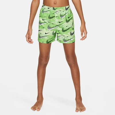 Nike Swim Flock Big Kids' (Boys') 4" Volley Shorts